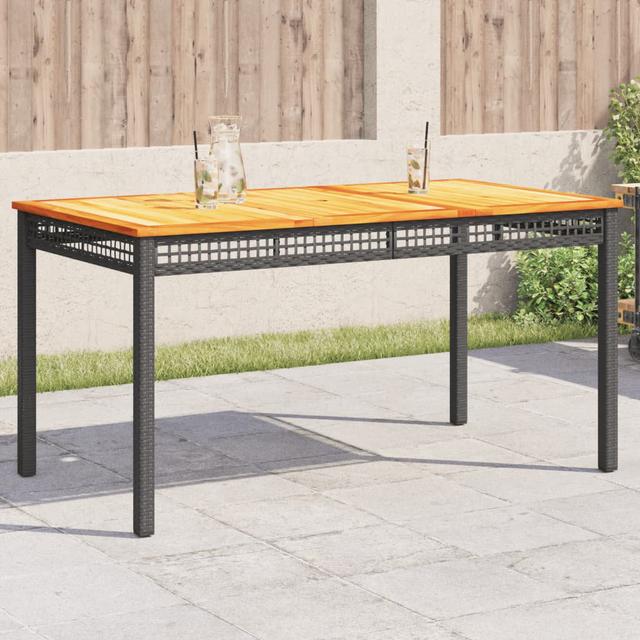 Swarthmore Outdoor ClassicLiving Size: 75cm H x 80cm W x 140cm D, Table Base Colour: Black on Productcaster.