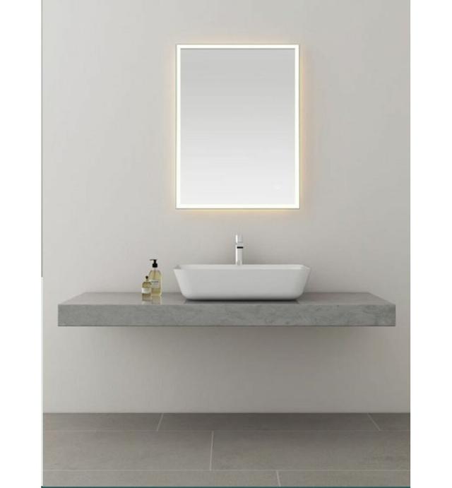 Clear Look 600 x 800mm Rectangular LED Mirror - Bluetooth Speakers Ivy Bronx Size: 50 (Cm) H x 70 (Cm) W on Productcaster.