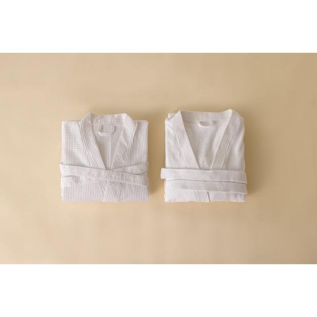 100% Cotton Velour Mid-Calf Bathrobe with Pockets Surrey Down Spa Size: XL on Productcaster.