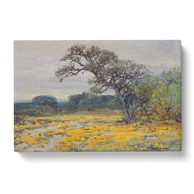 Coreopsis by Julian Onderdonk - Wrapped Canvas Painting East Urban Home Size: 50cm H x 76cm W x 3cm D on Productcaster.