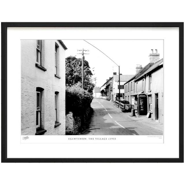 Eglwyswrw, The Village C1955 by Francis Frith - Single Picture Frame Print The Francis Frith Collection Size: 45cm H x 60cm W x 2.3cm D on Productcaster.