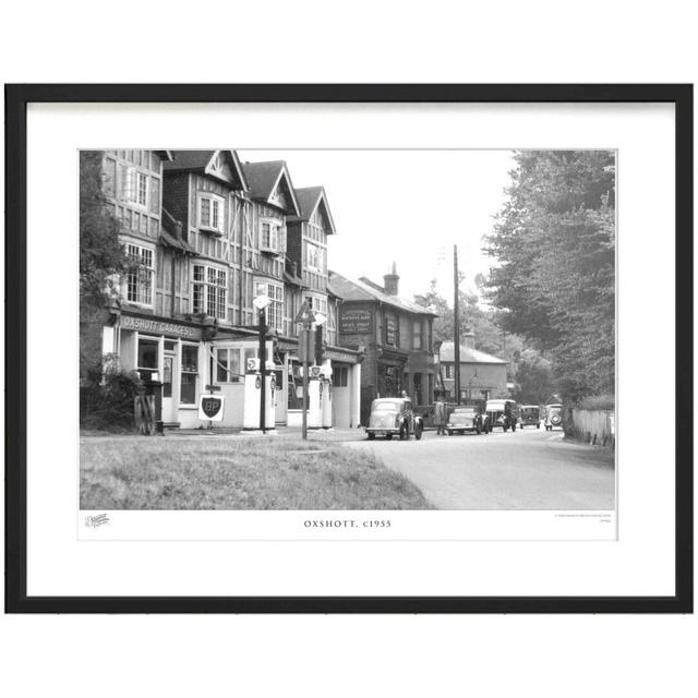 'Oxshott, C1955' by Francis Frith - Picture Frame Photograph Print on Paper The Francis Frith Collection Size: 28cm H x 36cm W x 2.3cm D on Productcaster.