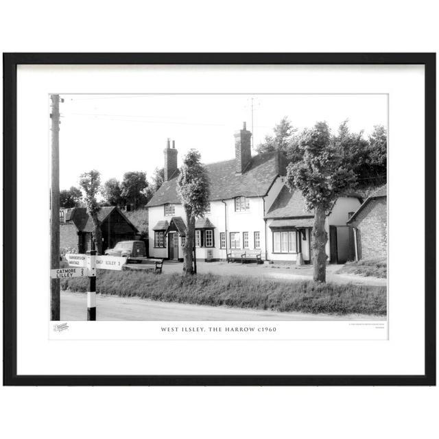 'West Ilsley, the Harrow C1960' by Francis Frith - Picture Frame Photograph Print on Paper The Francis Frith Collection Size: 60cm H x 80cm W x 2.3cm on Productcaster.