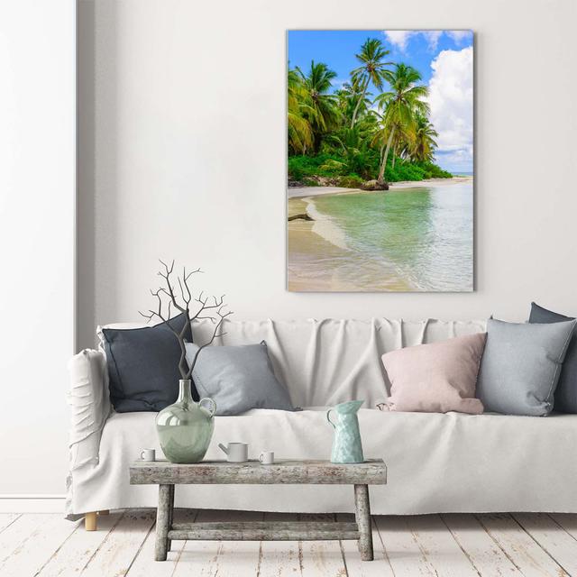 Tropical Beach - Wrapped Canvas Art Prints Bay Isle Home on Productcaster.