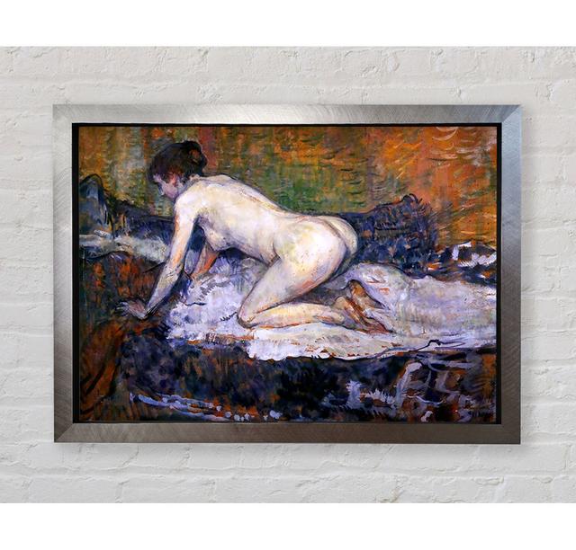 Woman Naked by Henri de Toulouse Lautrec - Single Picture Frame Art Prints Bright Star Size: 59.7cm H x 84.1cm W x 3.4cm D on Productcaster.