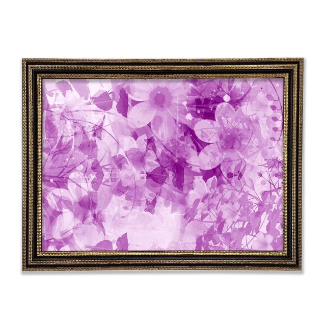 Paradise Lilac Framed Print Rosalind Wheeler Größe: 84,1 cm H x 118,9 cm B x 3 cm T on Productcaster.