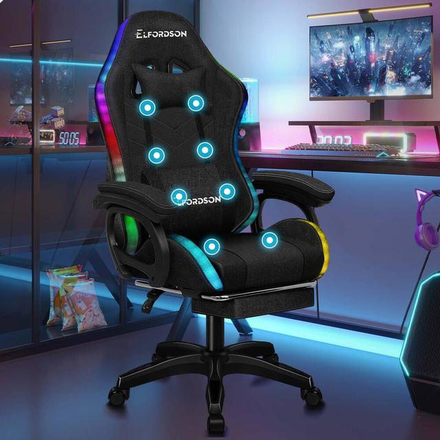 17 Stories Adjustable Reclining Ergonomic Swiveling PC & Racing Game Chair 17 Stories Upholstery Colour: Black on Productcaster.