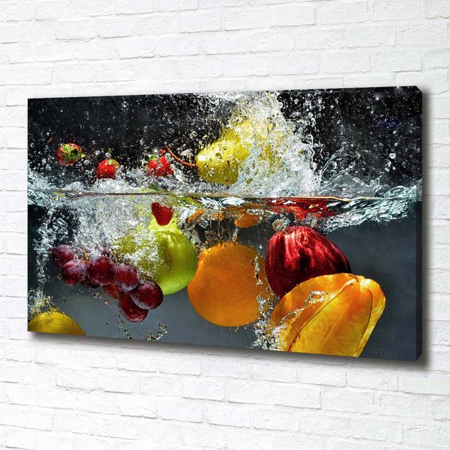 Obst und Gemüse - Ungerahmte Kunstdrucke auf Leinwand Brayden Studio on Productcaster.