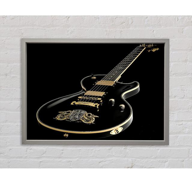 Dbz Bolero Guitar - Single Picture Frame Art Prints on Canvas 17 Stories Size: 59.7cm H x 84.1cm W x 3.3cm D on Productcaster.