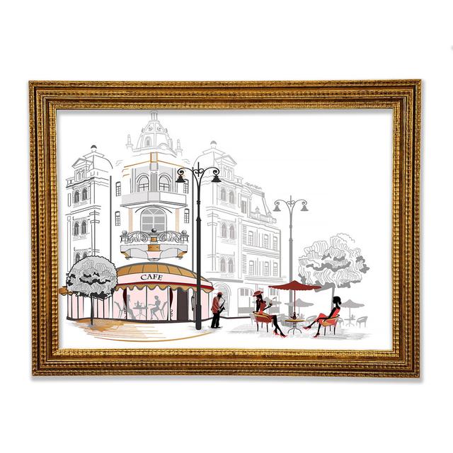 City Streets 6 - Single Picture Frame Art Prints Bright Star Size: 29.7cm H x 42cm W x 3cm D on Productcaster.