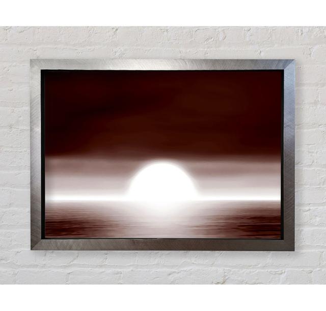 Chocolate Horizon - Single Picture Frame Art Prints Bright Star Size: 42cm H x 59.7cm W x 3.4cm D on Productcaster.