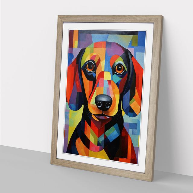 Single Picture Frame Art Prints on Wood Marlow Home Co. Size: 64cm H x 46cm W, Format: Oak Framed on Productcaster.