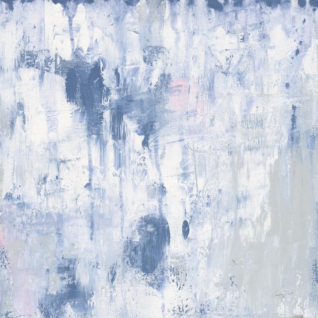 White Out II by Courtney Prahl - Wrapped Canvas Painting Print Ivy Bronx Size: 76cm H x 76cm W x 3.8cm D on Productcaster.