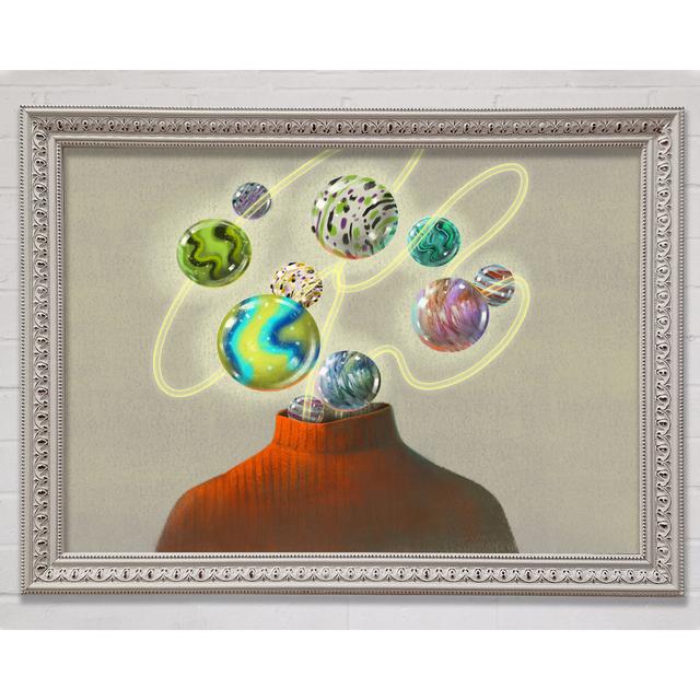 Head Of The Universe Framed Print Bright Star Size: 84.1cm H x 118.9cm W x 3cm D on Productcaster.