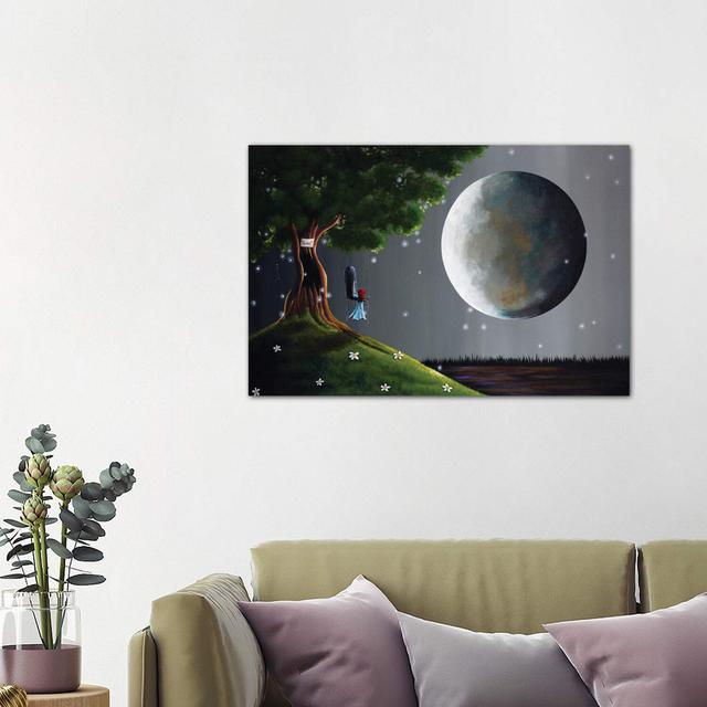 Happiness Is Just a Teardrop Away - Wrapped Canvas Graphic Art Print Latitude Run Size: 66.04cm H x 101.6cm W x 3.81cm D on Productcaster.