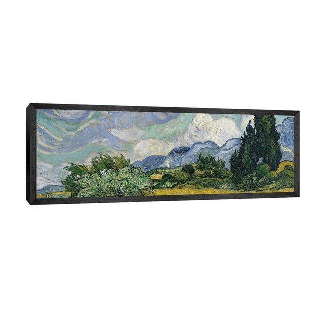 Wheat Field With Cypresses, June-July 1889 (Metropolitan Museum Of Art, NYC) by Vincent Van Gogh - Panoramic Painting on Canvas Ophelia & Co. Size: 40 on Productcaster.