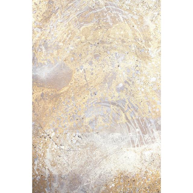 Gold Fusion VII - Wrapped Canvas Art Prints Canora Grey Size: 91cm H x 61cm W on Productcaster.