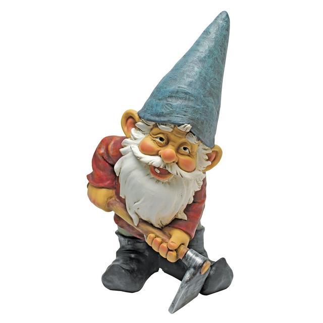 Statue Gnome with a Hoe Design Toscano on Productcaster.