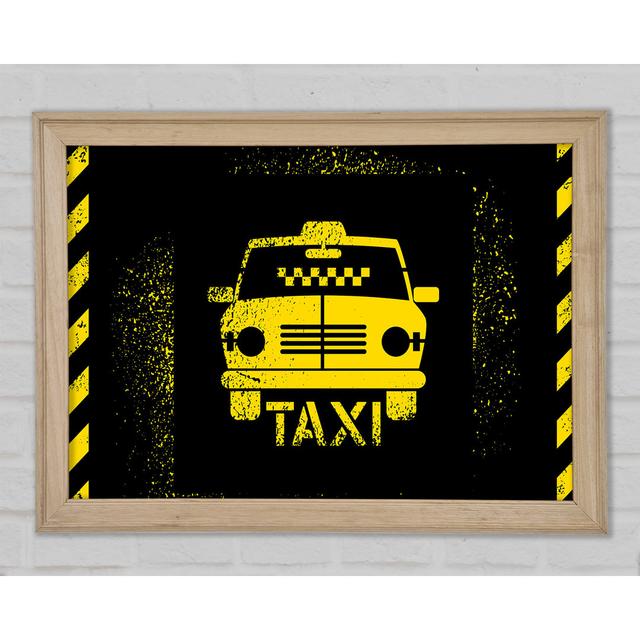 Yellow Taxi - Print Bright Star Size: 84.1cm H x 118.9cm W on Productcaster.