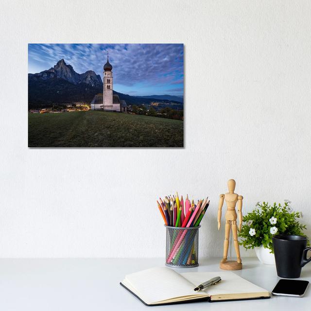 Dolomites Emblems (Italy) by Chano Sánchez - Gallery-Wrapped Canvas Giclée on Canvas Union Rustic Format: Wrapped Canvas, Size: 20.32cm H x 30.48cm W on Productcaster.