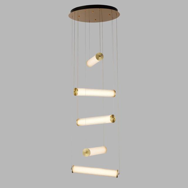 Zidan 5-Light Cluster Chandelier Brayden Studio on Productcaster.