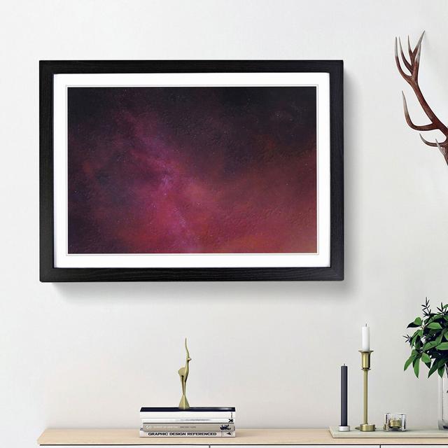 Universe Vol.43 in Abstract - Picture Frame Graphic Art Print East Urban Home Frame Option: Black Framed, Size: 36cm H x 48cm W x 2cm D on Productcaster.