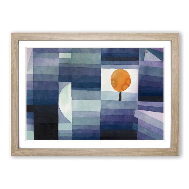 The Harbinger of Autumn by Paul Klee - Picture Frame Painting East Urban Home Frame Option: Oak, Size: 27cm H x 36cm W x 2cm D on Productcaster.