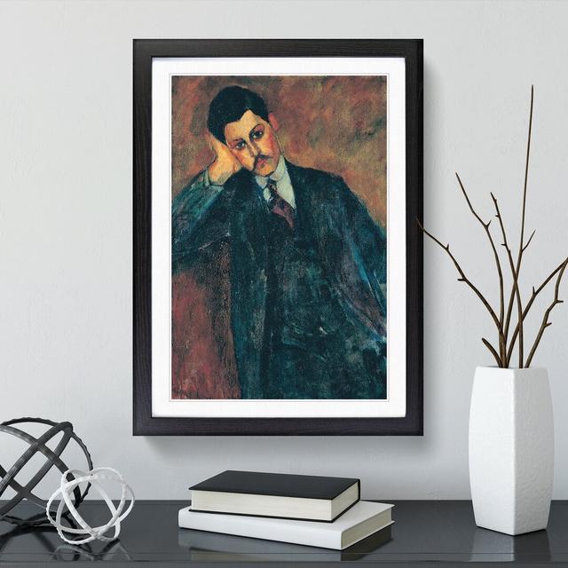 Jean Alexandre by Amedeo Modigliani - Picture Frame Painting East Urban Home Frame Option: Black, Size: 48cm H x 36cm W x 2cm D on Productcaster.