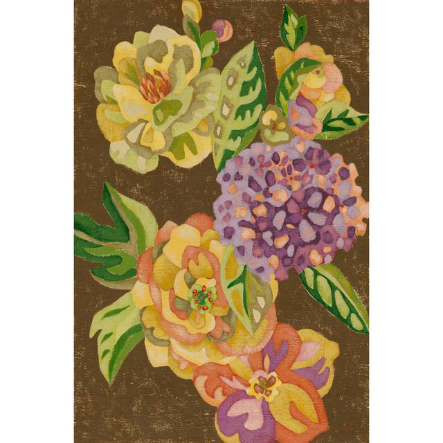 Vintage Chintz IV by Chariklia Zarris - Wrapped Canvas Art Prints Rosalind Wheeler Size: 30cm H x 20cm W x 3.8cm D on Productcaster.