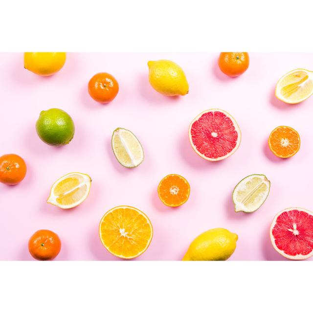 Citrus Fruits - Wrapped Canvas Photograph Latitude Run Size: 81cm H x 122cm W on Productcaster.