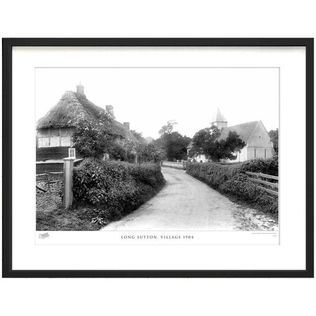 Long Sutton, Village 1904 by Francis Frith - Single Picture Frame Print The Francis Frith Collection Size: 28cm H x 36cm W x 2.3cm D on Productcaster.