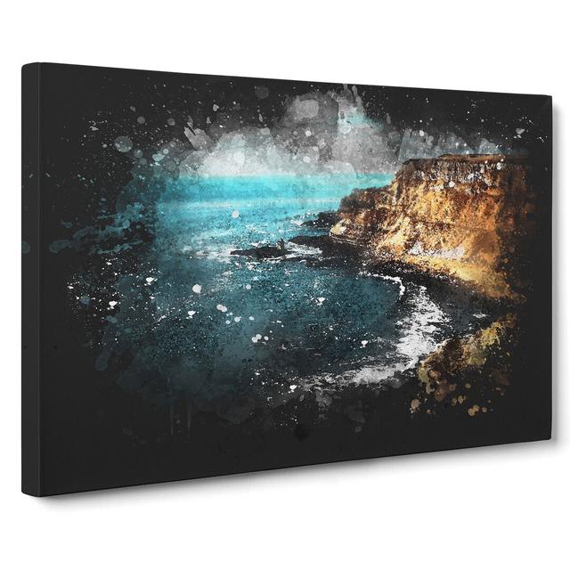 Giant's Causeway Northern Ireland - Wrapped Canvas Graphic Art East Urban Home Size: 40cm H x 60cm W x 3cm D on Productcaster.