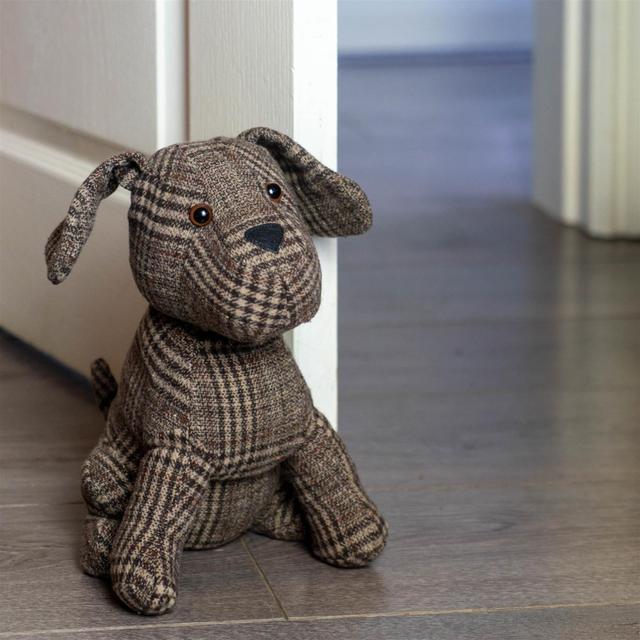 Nicola Spring - Milo the Dog Door Stop - 19 x 26.5cm - Brown Nicola Spring on Productcaster.