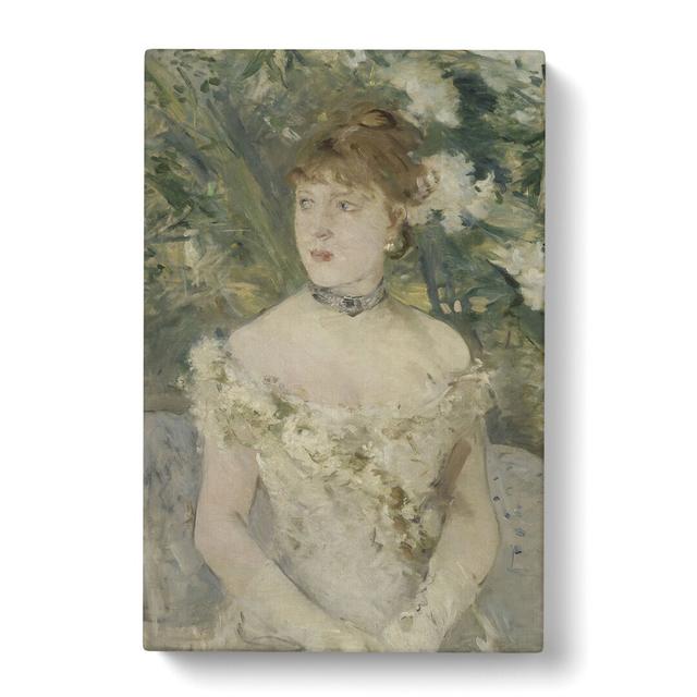 Young Girl in a Ball Gown by Berthe Morisot - Wrapped Canvas Painting East Urban Home Size: 76cm H x 50cm W x 3cm D on Productcaster.