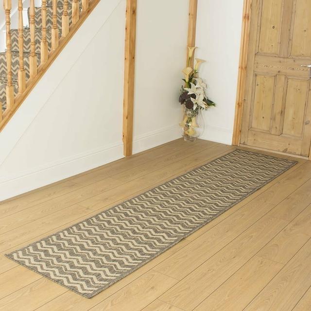 Andrew Flatweave Tweed Rug Latitude Run Rug Size: Runner 80 x 600cm on Productcaster.