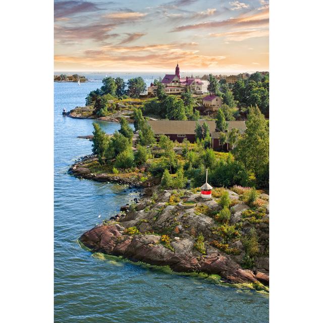 Helsinki in Finland - Wrapped Canvas Photograph Latitude Run Size: 91cm H x 61cm W x 3.8cm D on Productcaster.