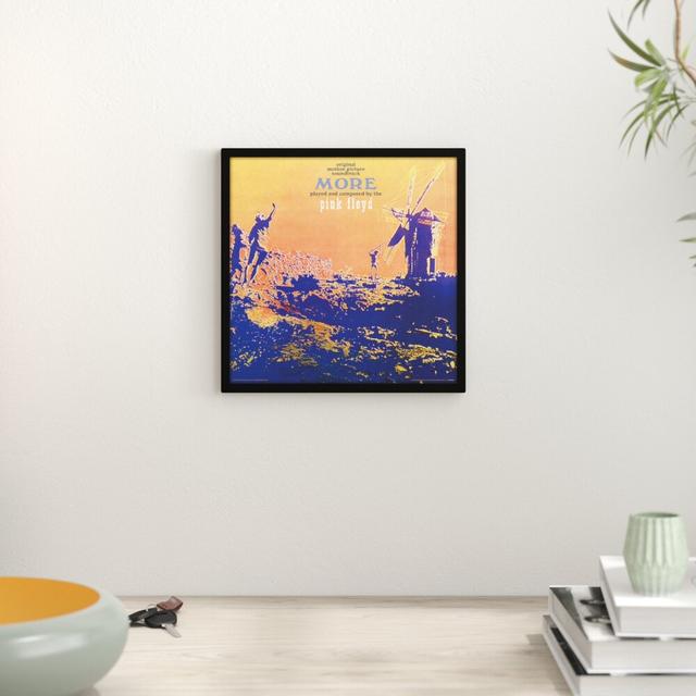 Pink Floyd 'More-Soundtrack' Album Cover Framed Wall art East Urban Home on Productcaster.