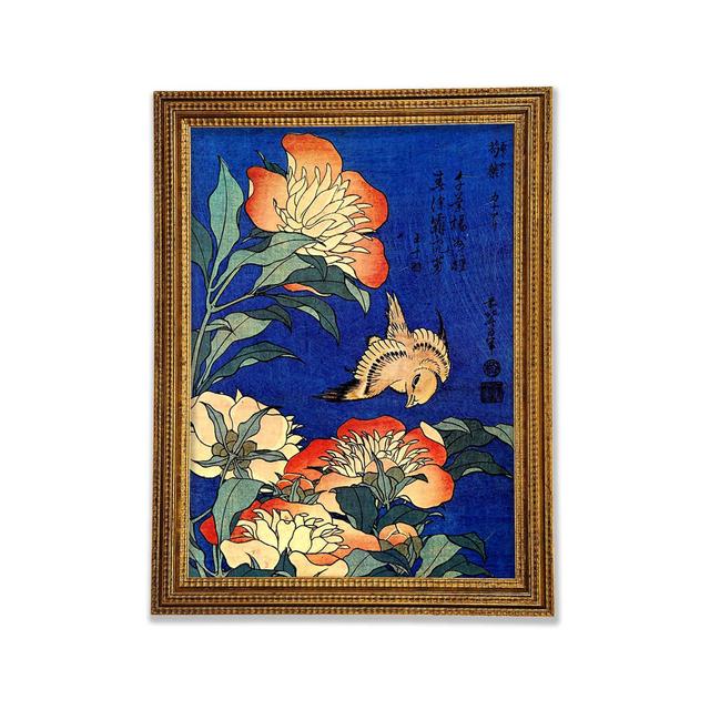 Hokusai Blumen - Druck Bright Star Größe: 59,7 cm H x 42,1 cm B x 3 cm T on Productcaster.