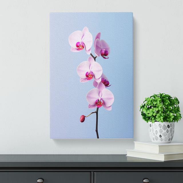 Orchid Flower Minimalism - No Frame Print 17 Stories Size: 76cm H x 50cm W x 3cm D on Productcaster.