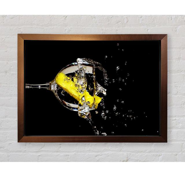 Gin And Tonic With Lemon - Single Picture Frame Art Prints Bright Star Size: 42cm H x 59.7cm W on Productcaster.