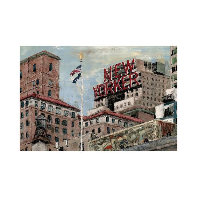 New Yorker by Marie Elaine Cusson - Wrapped Canvas Painting ClassicLiving Size: 66.04cm H x 101.6cm W x 3.81cm D on Productcaster.