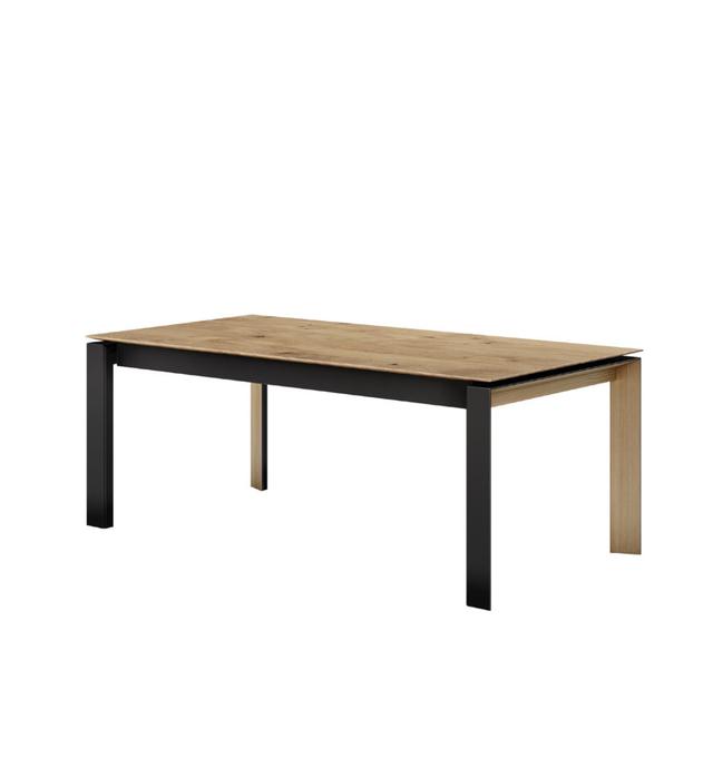 Ian-Derry Extendable Oak Solid Wood Dining Table 17 Stories on Productcaster.