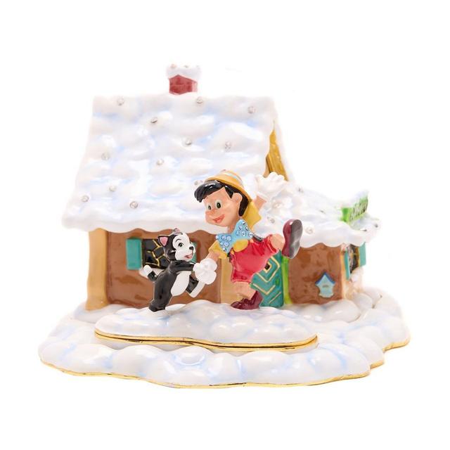 Disney Icon Cottage Scene Trinket Box - Pinocchio & Figaro Disney on Productcaster.