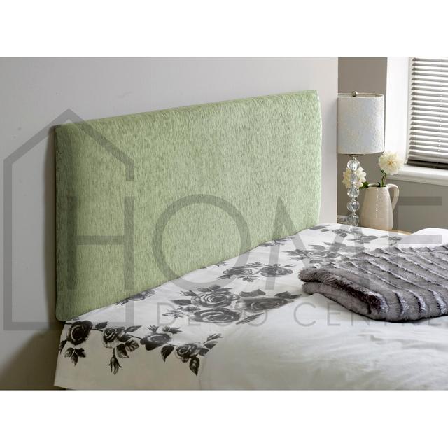 Upholstered Headboard Home deco centre Upholstery: Chenille, Colour: Meadow, Size: Small Single (2'6) on Productcaster.