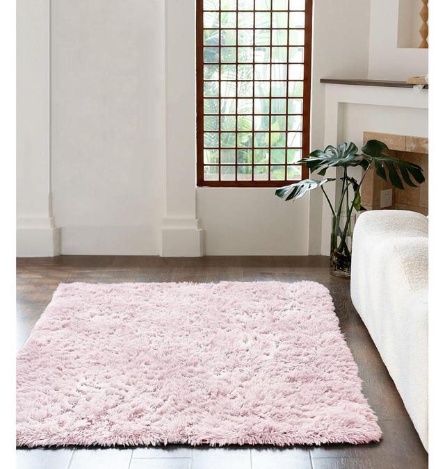 Nectarios Machine Woven Pink Area Rug 17 Stories Rug Size: Rectangle 80 x 150cm on Productcaster.