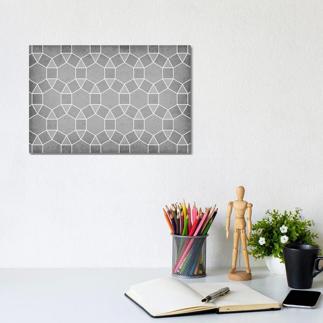 Semi-Regular Tessellation - Wrapped Canvas Print Fairmont Park Size: 20.32cm H x 30.48cm W x 1.905cm D on Productcaster.