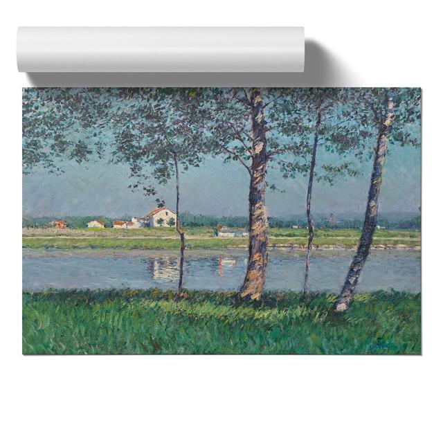 The River Seine by Gustave Caillebotte - Unframed Painting East Urban Home Size: 21cm H x 30cm W x 0.1cm D on Productcaster.