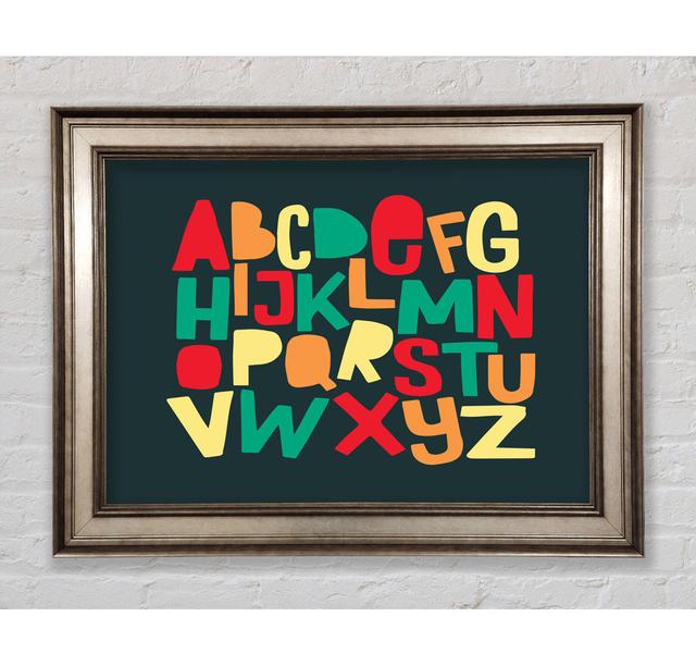 The Alphabet Modern - Single Picture Frame Art Prints Bright Star Size: 42cm H x 59.7cm W x 8 cm D on Productcaster.