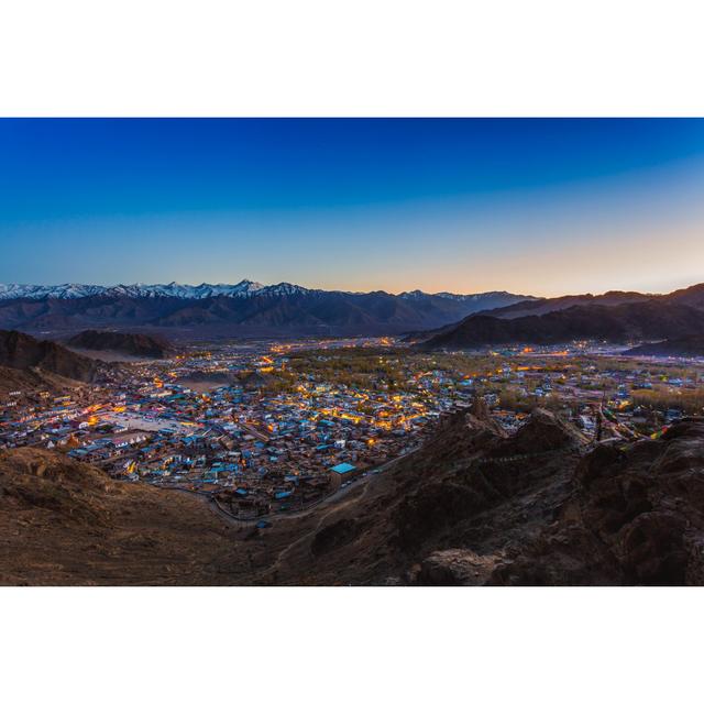 View of Leh City - Wrapped Canvas Photograph Alpen Home Size: 61cm H x 91cm W on Productcaster.