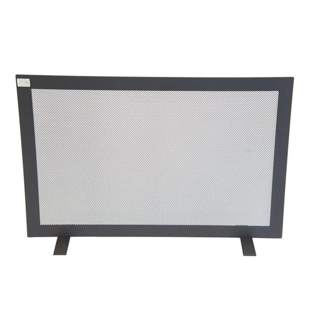 Lucien Iron Fireplace Screen Belfry Heating Size: 51.5cm H x 80cm W x 18cm D on Productcaster.